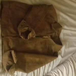 SF leather and suede jacket